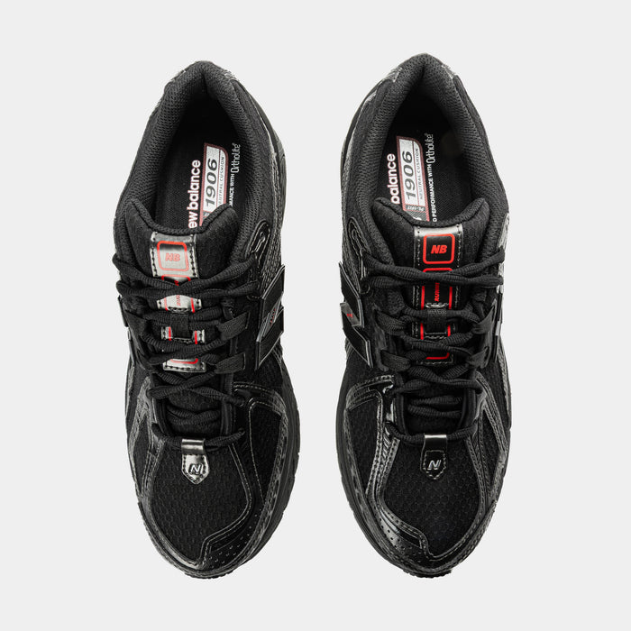 Shoe Palace Exclusive x New Balance 1906 Mens Running Shoes (Black/Red)