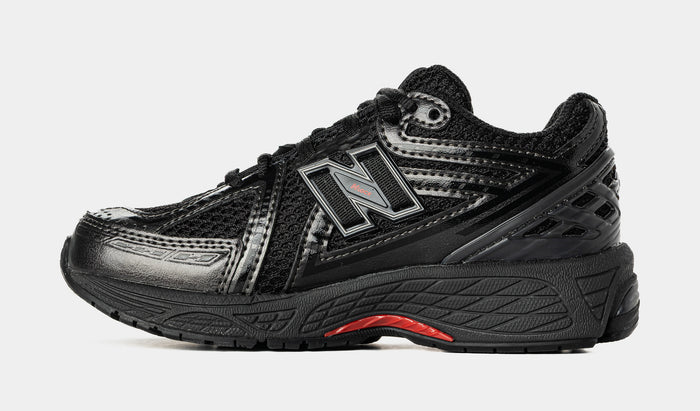 Shoe Palace Exclusive x New Balance 1906 Preschool Running Shoes (Black/Red)