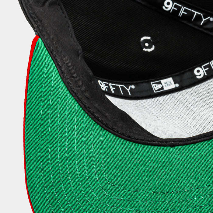 Shoe Palace x New Era NBA 90s Graffiti Exclusive Chicago Bulls 950AF Snapback Mens Hat (Black/Red)