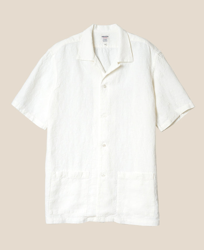 SHONAN BEACH SHIRT EXTRA HEAVY LINEN