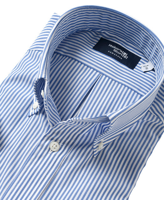 Short Sleeve Shirt -  Button Down Ice Cotton Dobby