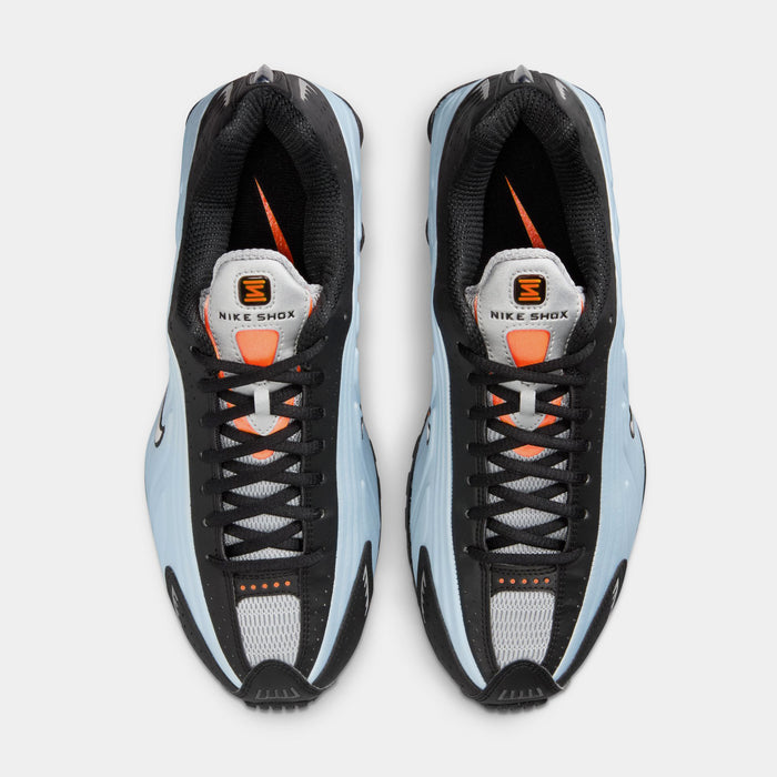Shox R4 Womens Running Shoes (Blue Tint/Total Orange/Black/Metallic Silver)