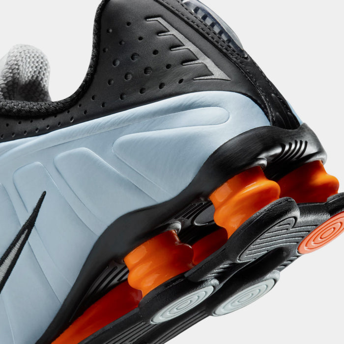 Shox R4 Womens Running Shoes (Blue Tint/Total Orange/Black/Metallic Silver)