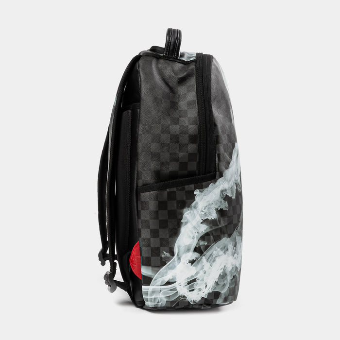 Sip N' Smoke Mens Backpack (Black/White)