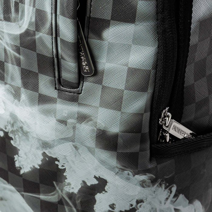 Sip N' Smoke Mens Backpack (Black/White)