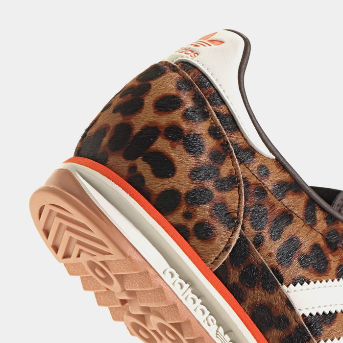 SL 72 OG Cheetah Pack Womens Lifestyle Shoes (Dark Brown/Of White/Semi Impact Orange)