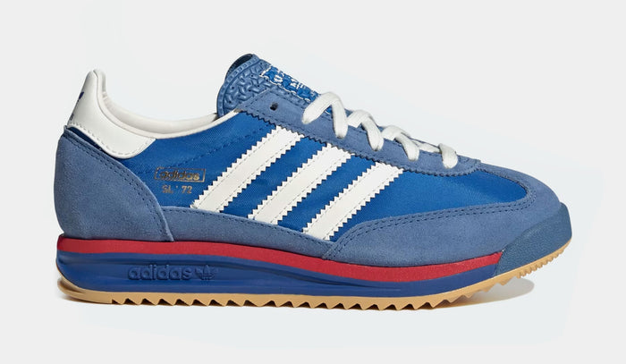 SL 72 RS Grade School Lifestyle Shoes (Blue/Core White/Better Scarlet)