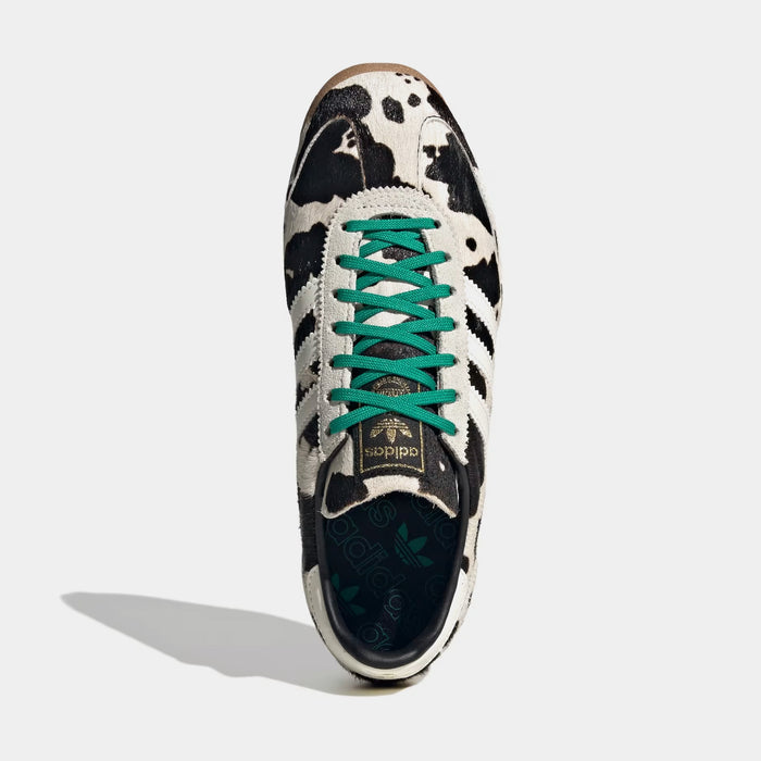 SL72 Cow Print Womens Lifestyle Shoes (Core Black/Off White/Court Green)