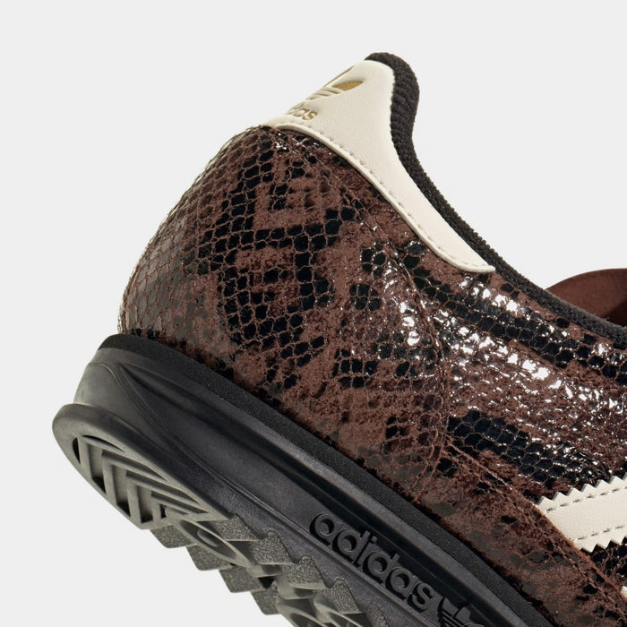 SL72 Faux Snakeskin Womens Lifestyle Shoes (Brown/Beige/Black)