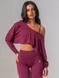 Slouchy Off Shoulder Top - Cola Clothing Ryderwear