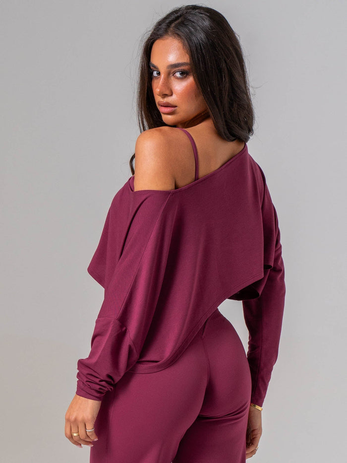 Slouchy Off Shoulder Top - Cola Clothing Ryderwear