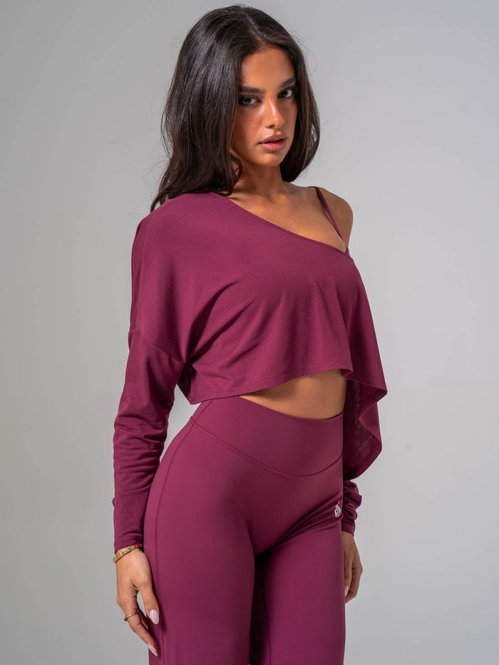 Slouchy Off Shoulder Top - Cola Clothing Ryderwear
