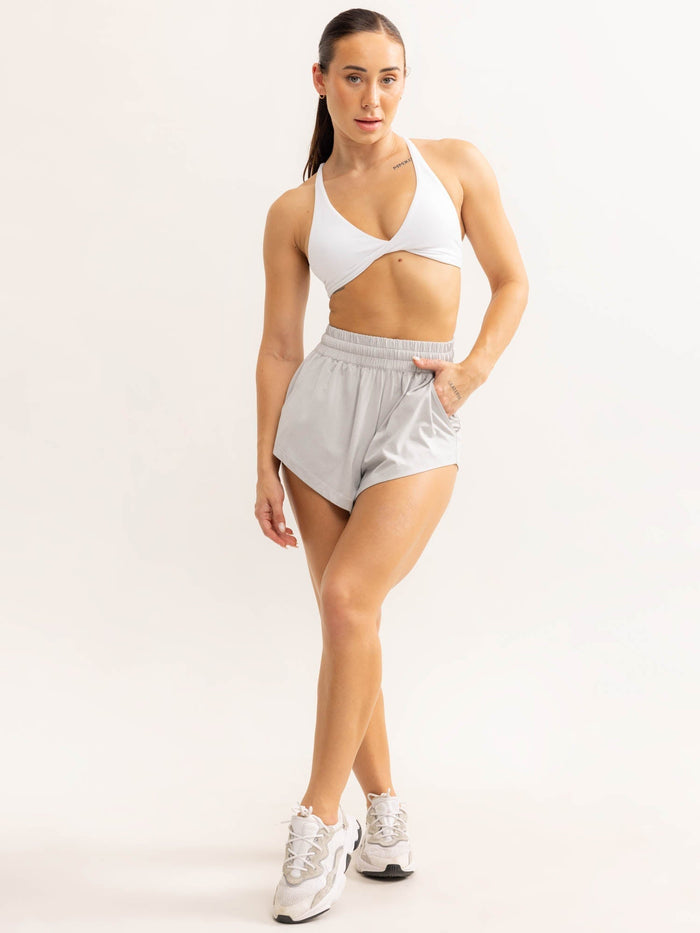Soft Tech Shorts - Grey Marl Clothing Ryderwear