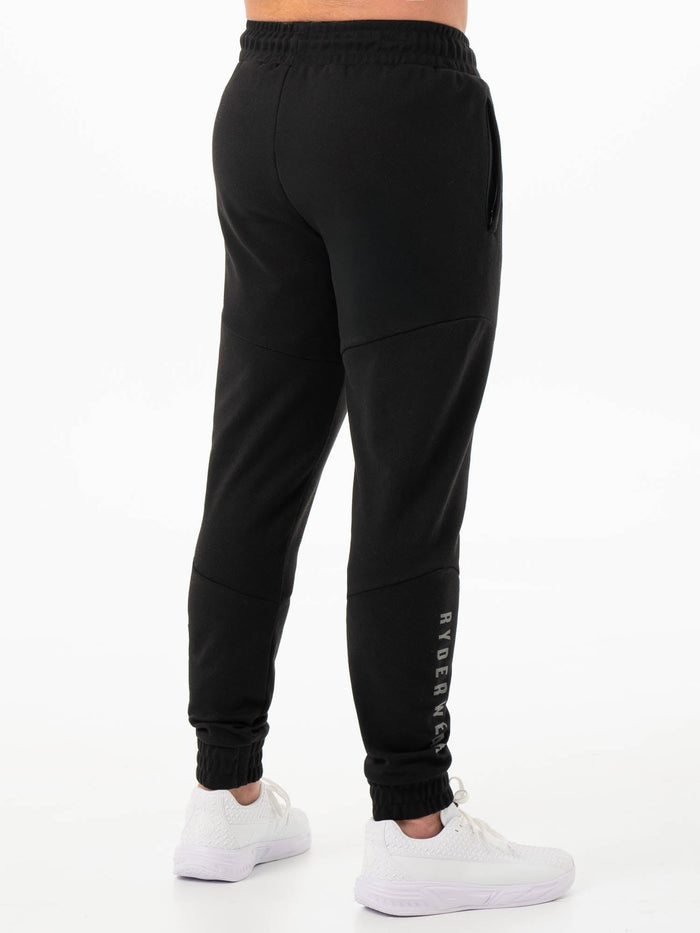 Soft Tech Trackpants - Black Clothing Ryderwear