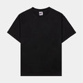 Solid Washed Out Mens Short Sleeve Shirt (Black)