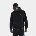 Solo Swoosh Pullover Mens Hoodie (Black/Black/White)