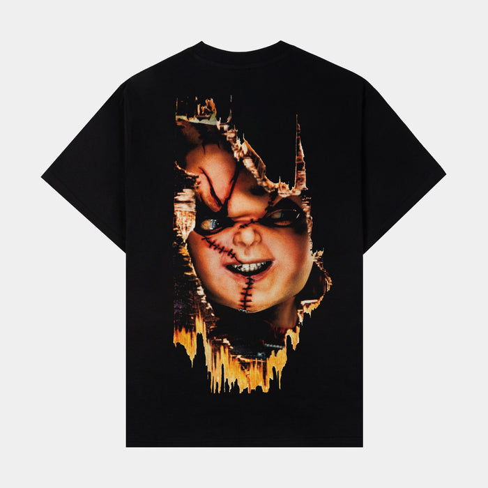 SP x Chucky Dual Mens Short Sleeve Shirt (Black/Red)