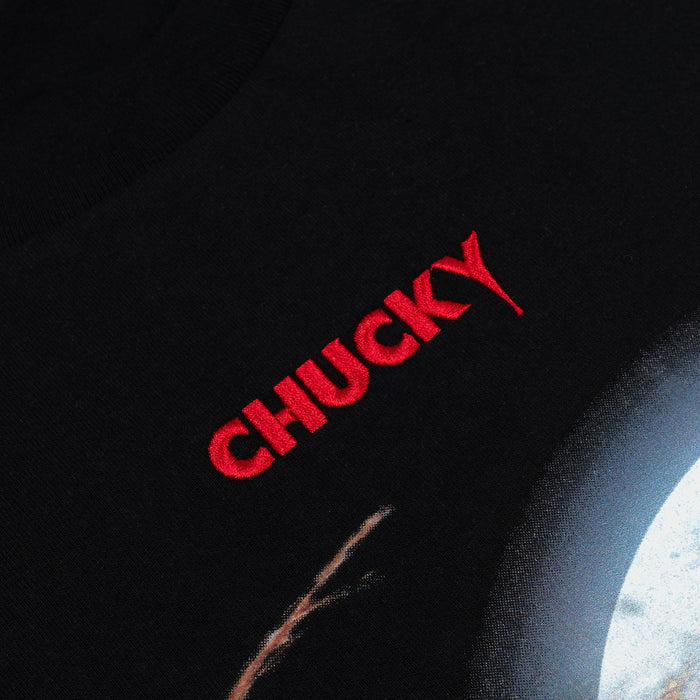 SP x Chucky Dual Mens Short Sleeve Shirt (Black/Red)