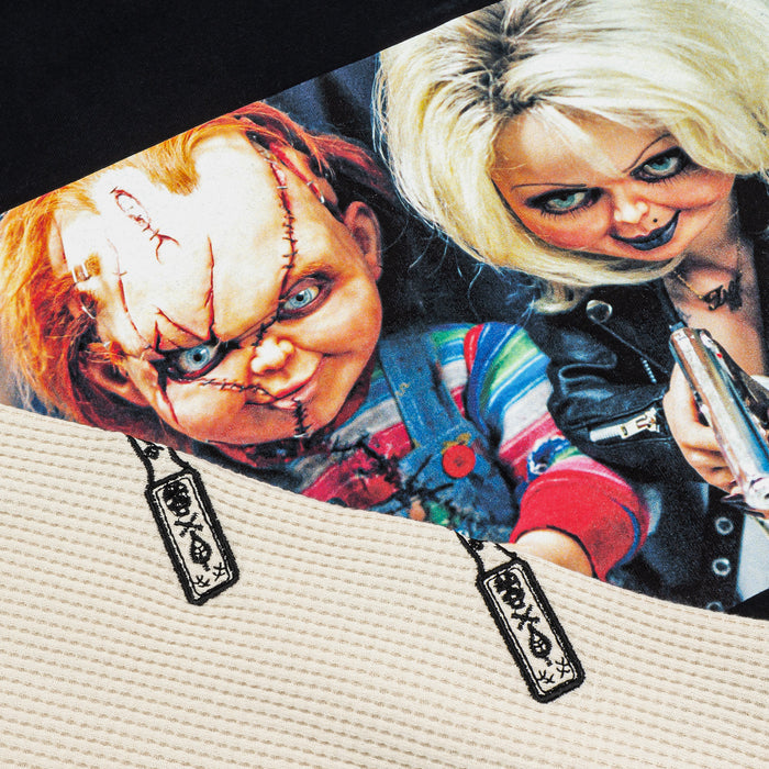 SP x Chucky Friend To The End Mens Long Sleeve Shirt (Black/Red)