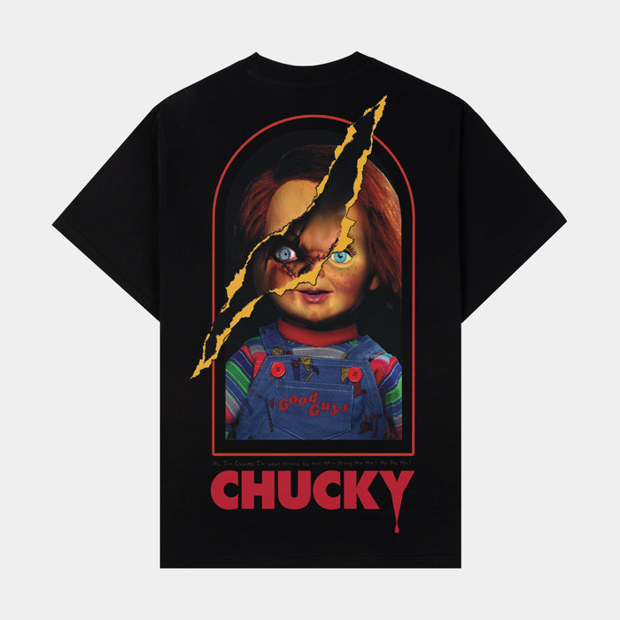 SP x Chucky Good Guys Mens Short Sleeve Shirt (Black/Red)