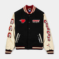 SP x Chucky Good Guys Varsity Mens Jacket (Blue/Cream)
