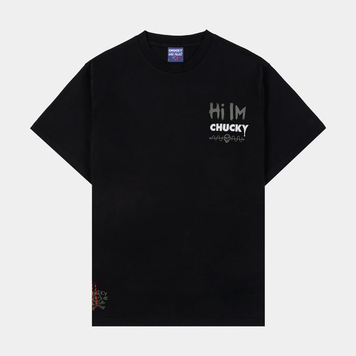 SP x Chucky Hi Im Chucky Mens Short Sleeve Shirt (Black/Green)