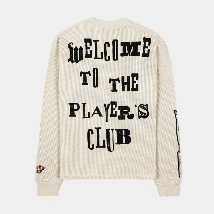 SP x Chucky Players Club Thermal Mens Long Sleeve Shirt (White/Red)