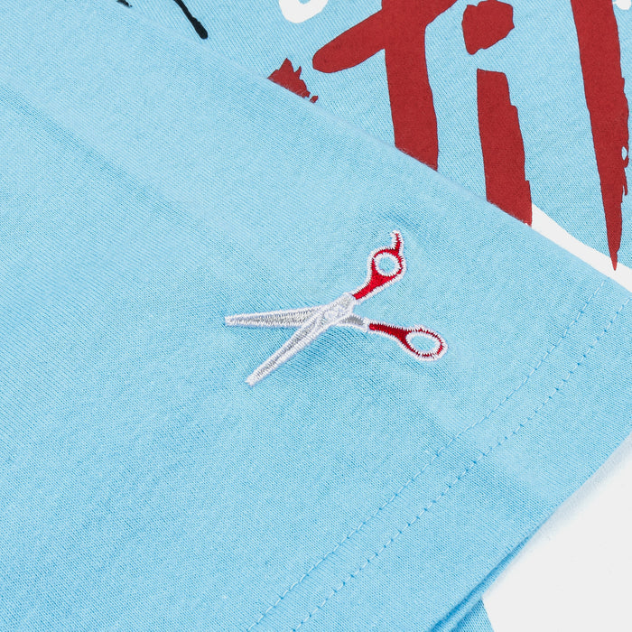 SP x Chucky Snitches Get Stitches Mens Short Sleeve Shirt (Blue/Red)