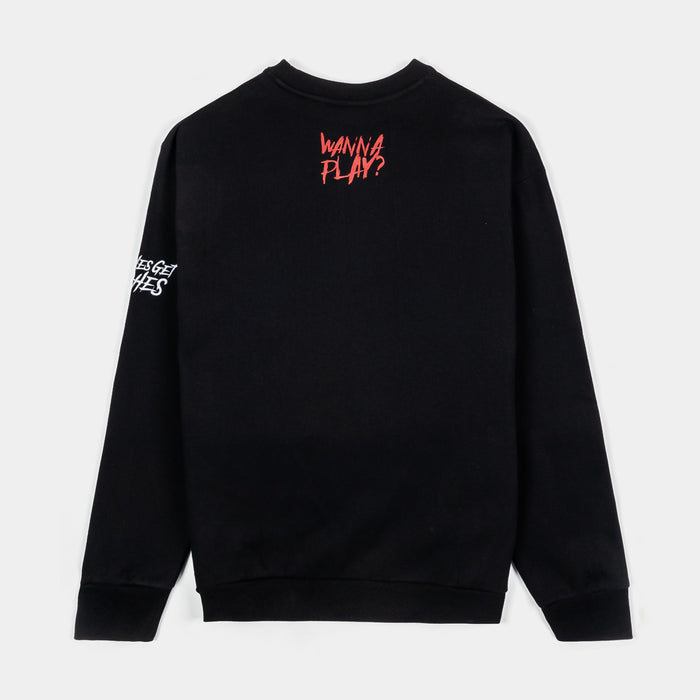 SP x Chucky Sorry Jack Mens Long Sleeve Shirt (Black/Red)