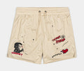 SP x Chucky Wanna Play Mesh Mens Shorts (Beige/Red)