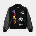 SP x Felix The Cat Dreaming Varsity Mens Jacket (Black)