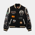 SP x Monopoly No Risk Varsity Mens Jacket (Black/Brown)