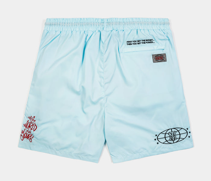 SP x Scarface Power Hybrid Mens Shorts (Blue/Red)