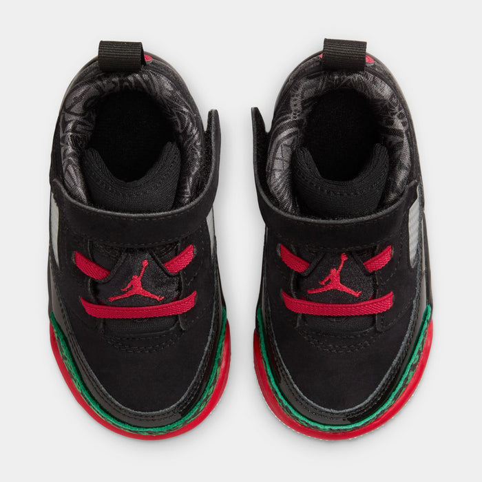 Spizike Low Infant Toddler Lifestyle Shoes (Black/Vasity Red/Classic Green/White)