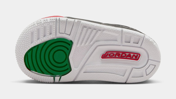 Spizike Low Infant Toddler Lifestyle Shoes (Black/Vasity Red/Classic Green/White)
