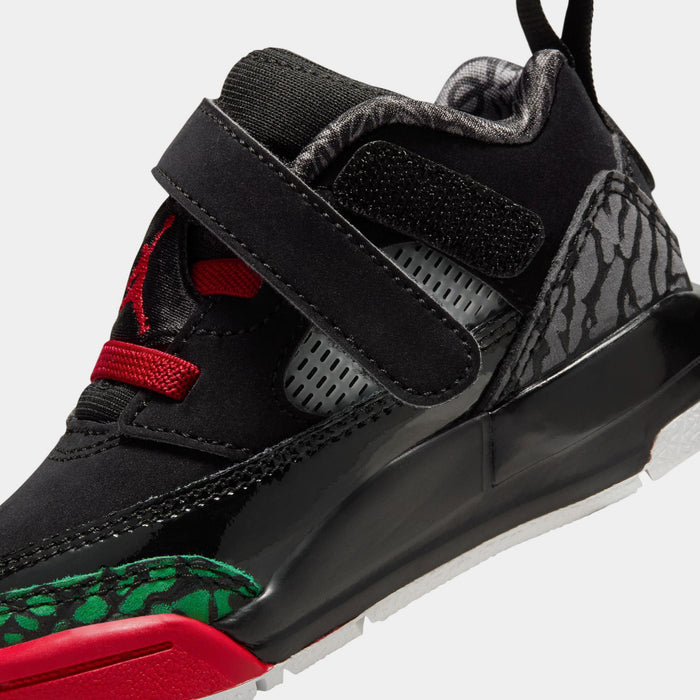 Spizike Low Infant Toddler Lifestyle Shoes (Black/Vasity Red/Classic Green/White)