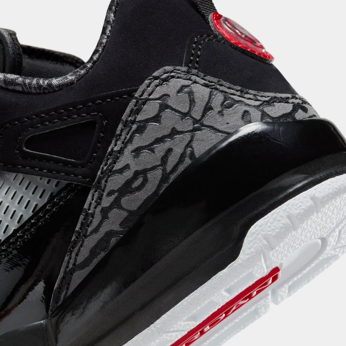 Spizike Low Preschool Lifestyle Shoes (Black/Vasity Red/Classic Green/White)