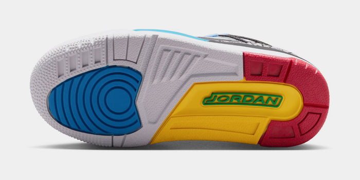 Spizike Low SE Preschool Lifestyle Shoes (Neutral Grey/Surf Blue/Dark Shadow/Varsity Maize)