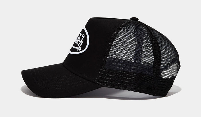 Staple Trucker Mens Hat (Black/White)