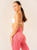 Sculpt Seamless Leggings - Coral Pink Marl Clothing Ryderwear