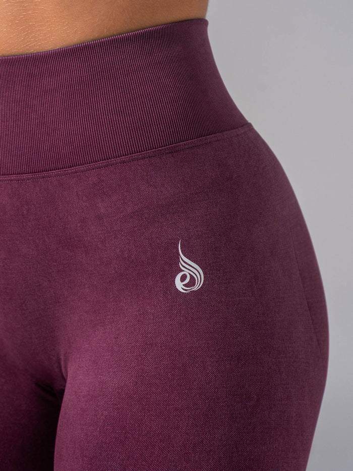 Stonewash Scrunch Seamless Leggings - Plum Clothing Ryderwear