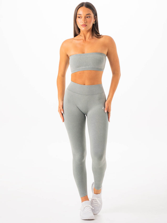 Stonewash Seamless Bandeau - Sage Clothing Ryderwear