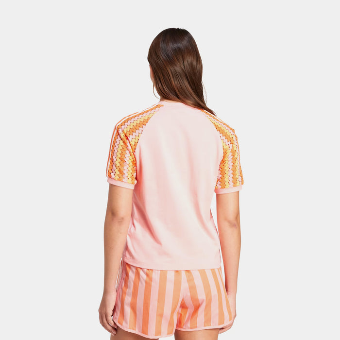 Summer Glow Cali Womens Short Sleeve Shirt (Semi Pink Spark)