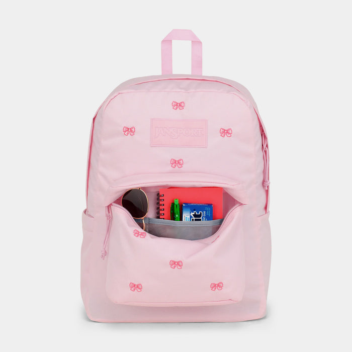 Superbreak Bow Plus Laptop Mens Backpack (Pink)
