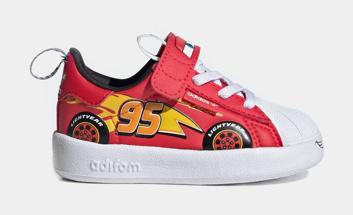 Superstar 360 Infant Toddler Lifestyle Shoes (Pure Ruby/Cloud White/Supplier Colour)
