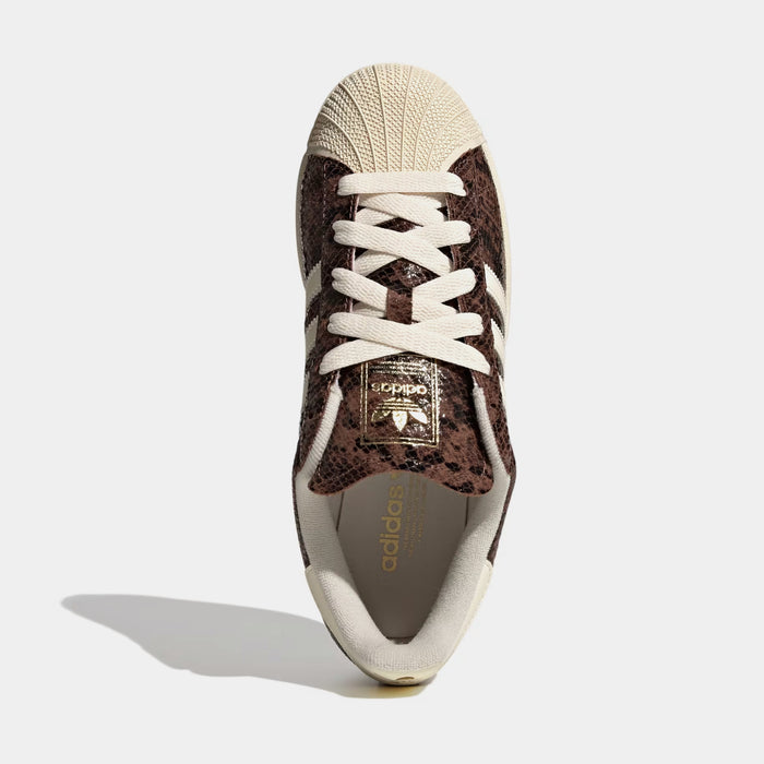 Superstar II Snakeskin Womens Lifestyle Shoes (Preloved Brown/Cream White/Alumina)