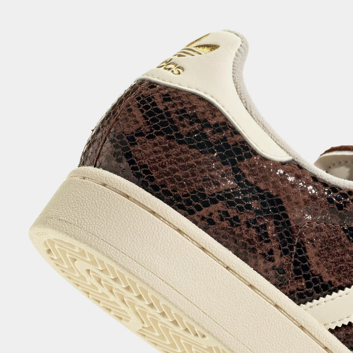 Superstar II Snakeskin Womens Lifestyle Shoes (Preloved Brown/Cream White/Alumina)