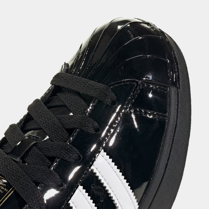 Superstar II Womens Lifestyle Shoes (Black/Cloud White/Gold Metallic)