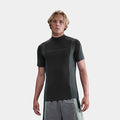 Tech Dri Fit Base Layer Mens Short Sleeve Shirt (Black/Anthracite/Anthracite/Black)