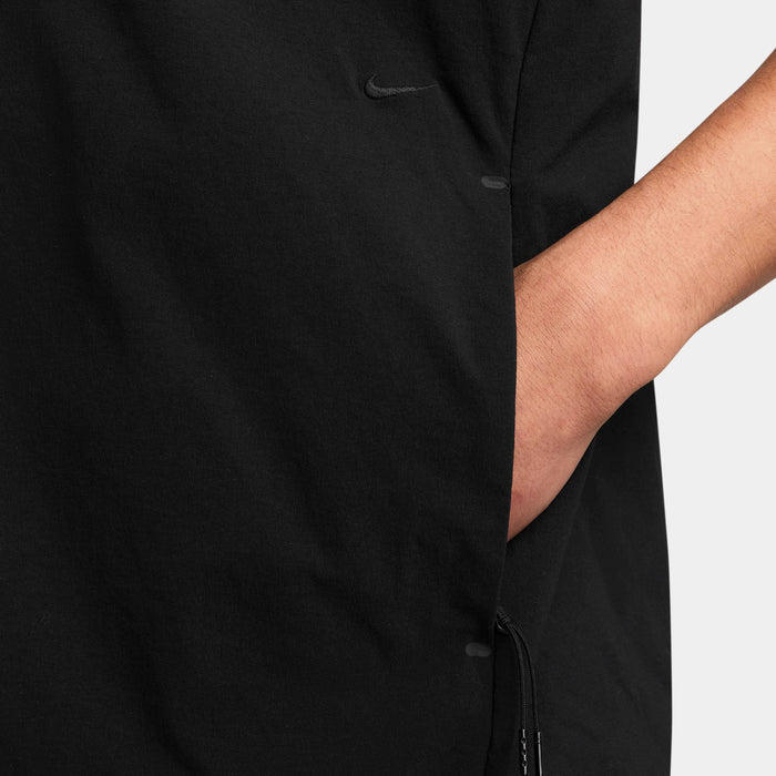 Tech Dri Fit Woven Windrunner Mens Vest (Black/Black)